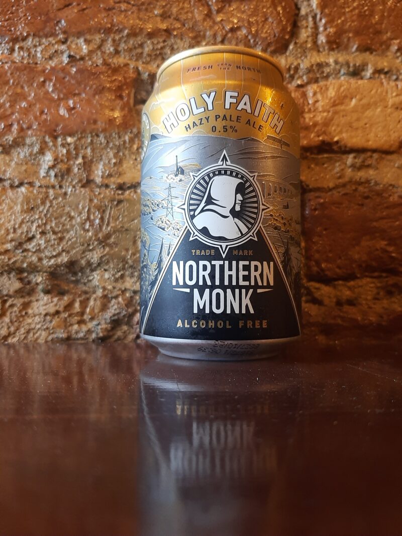 Northern Monk - Holy Faith Non Alcoholic Hazy Pale Ale, 0.5% (330ml)