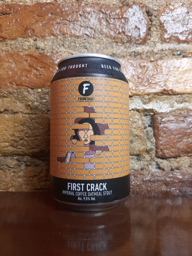 Frontaal - First Crack Double Oatmeal Stout, 9.5% (330ml)