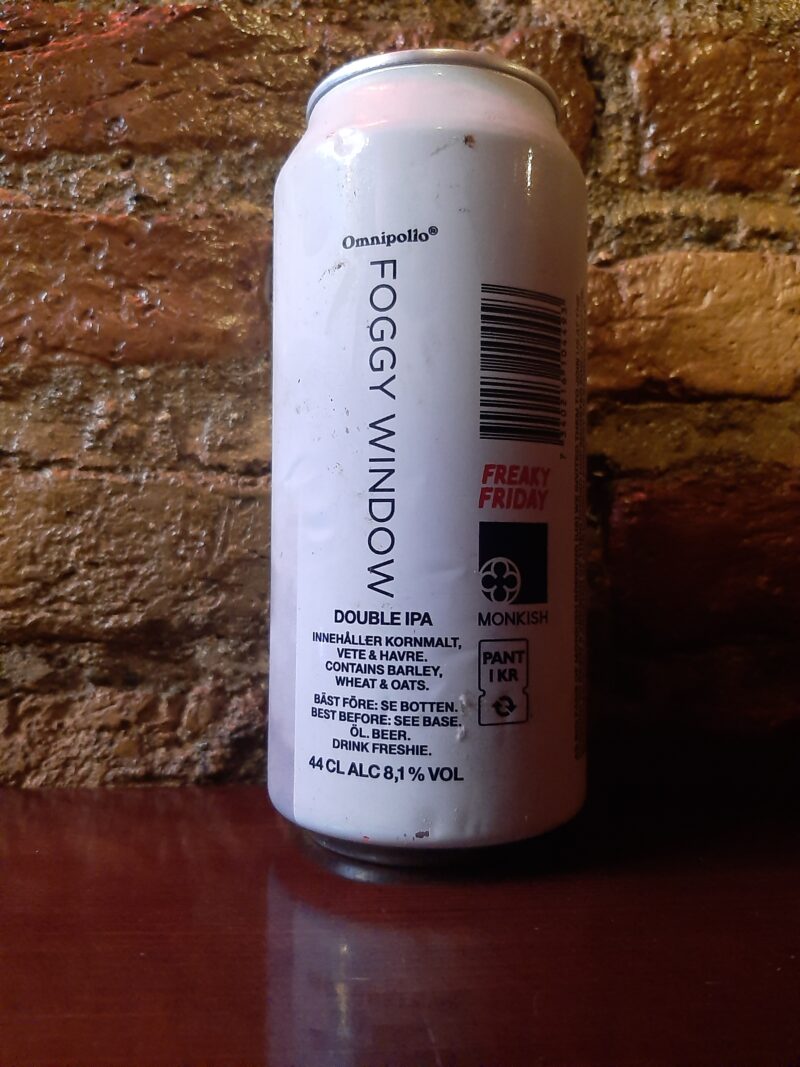 Omnipollo - Foggy Window D.NEIPA, 8.1% (440ml)