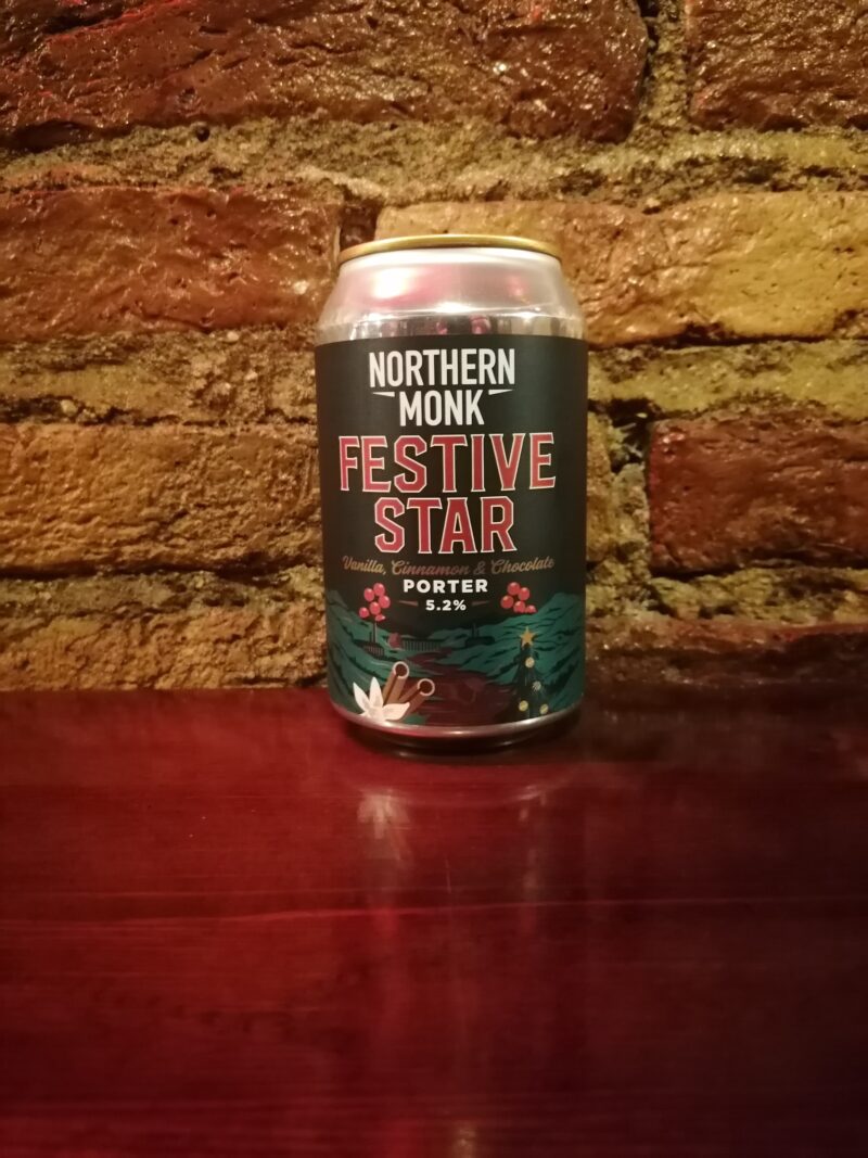 Northern Monk - Festive Star 2023 Vanilla, Cinnamon, Chocolate Porter, 5.2% (330ml)
