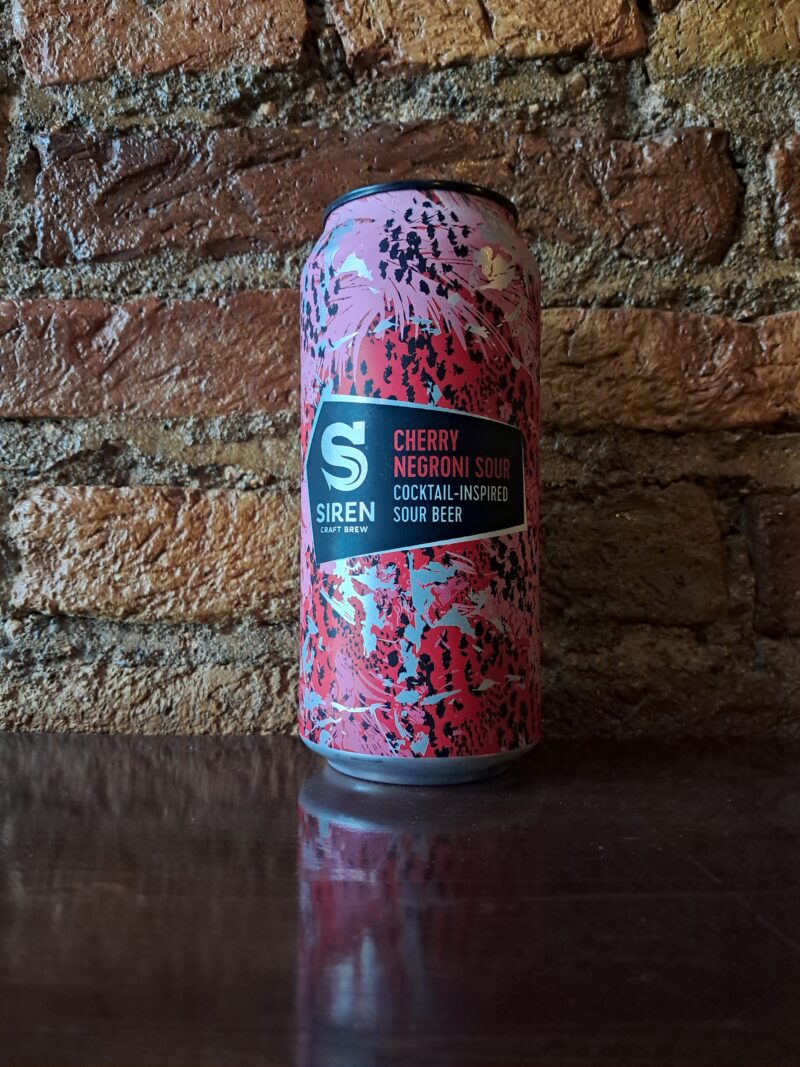Siren - Cherry Negroni Sour, Fruited Sour 4% (440ml)