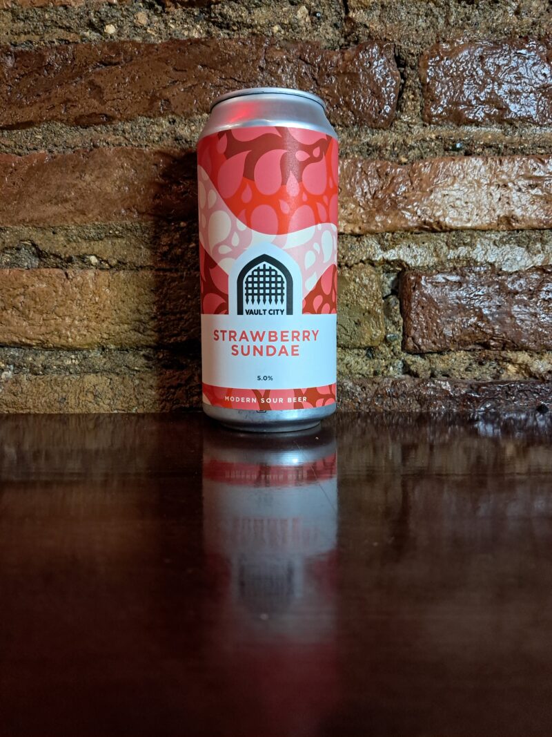 Vault City - Strawberry Sundae Fruited Sour, 5% (440ml)