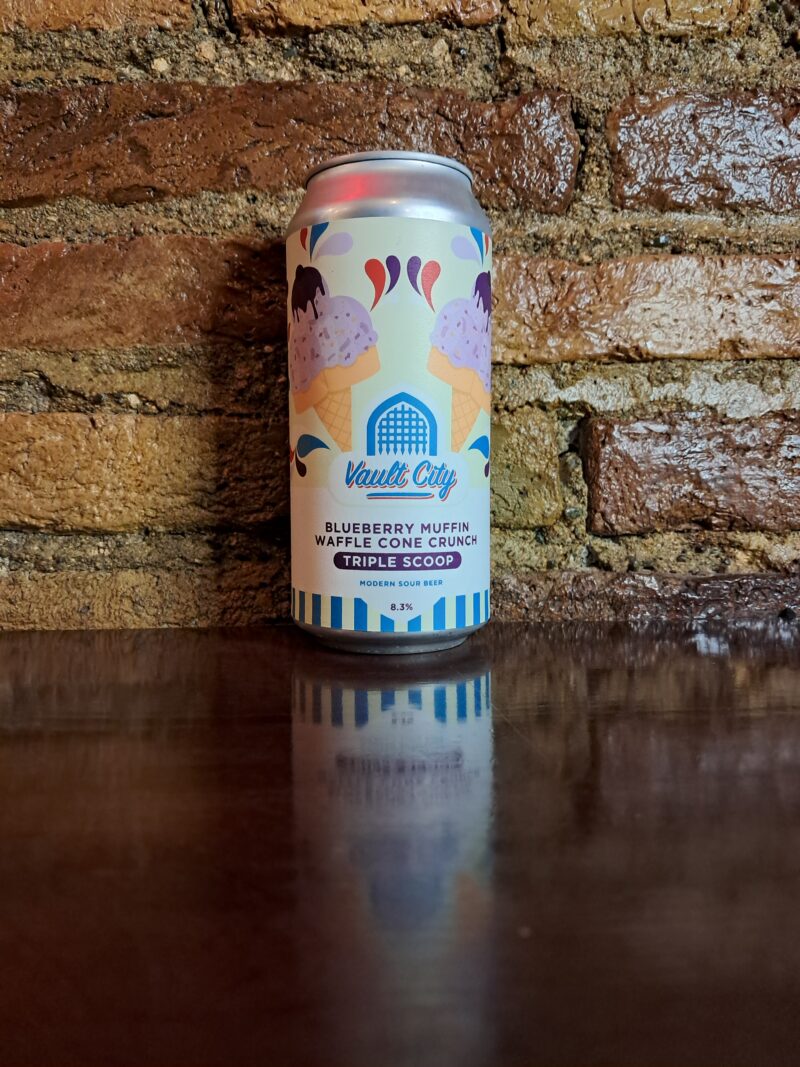 Vault City - Blueberry Muffin Waffle Cone Crunch Pastry Sour, 8.3% (440ml)
