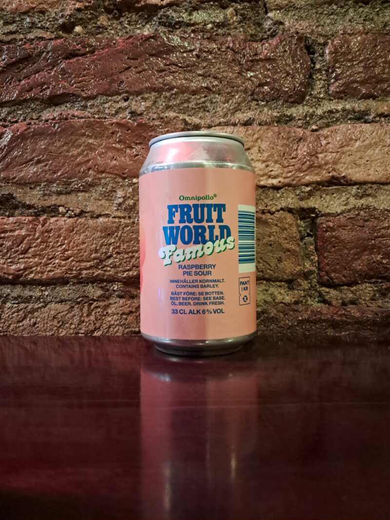 Omnipollo - Fruit World Famous Raspberry Pie Sour, 6% (330ml)