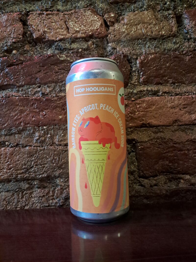 Hop Hooligans - Rainbow Eyes: Apricot Peach Ice Cream Sour, 6% (500ml)