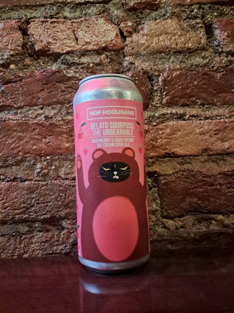 Hop Hooligans - Gelato Sourpuss: The Unbearable Ice Cream Sour, 6% (500ml)