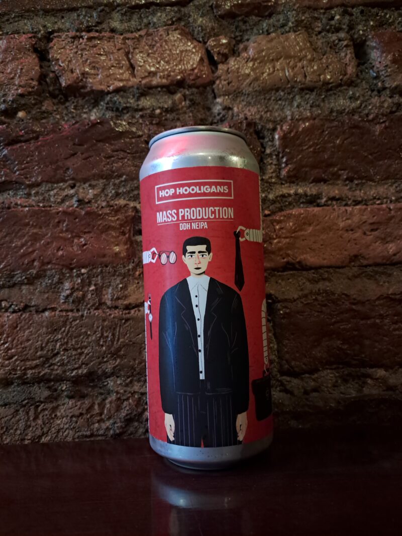 Hop Hooligans - Mass Production NEIPA, 6% (500ml)