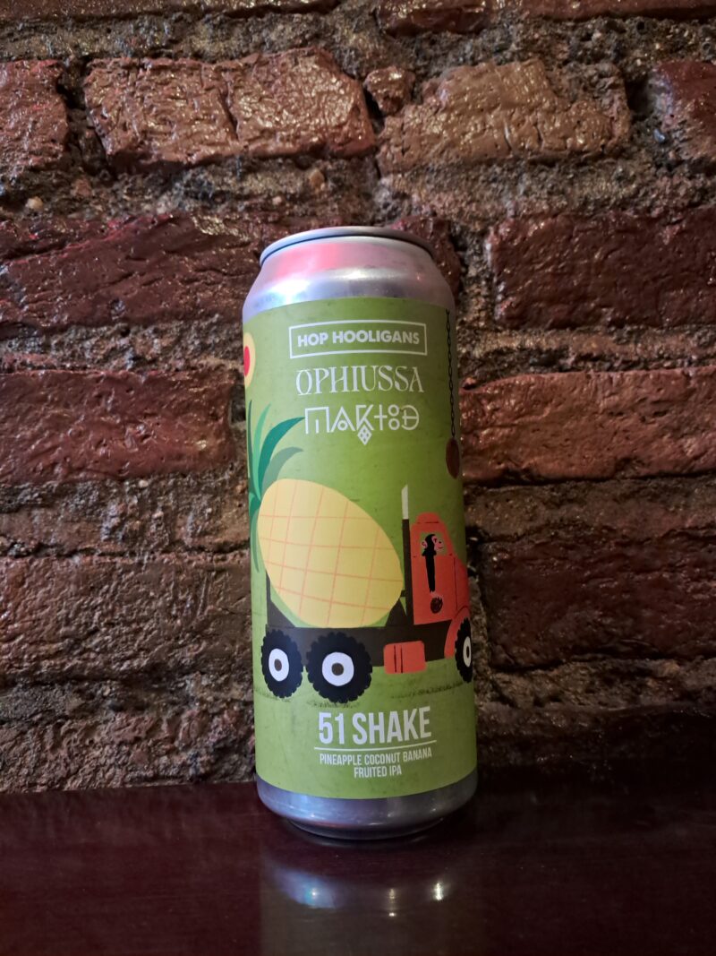 Hop Hooligans - 51 Shake Fruited IPA, 6% (500ml)