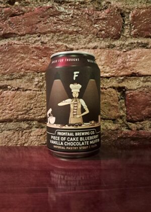 Frontaal - Piece Of Cake: Blueberry Vanilla Chocolate Muffin Imp. Pastry Stout, 10% (330ml)