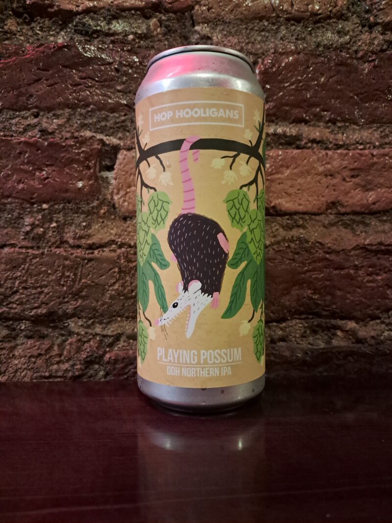Hop Hooligans - Playing Possum IPA, 6% (500ml)