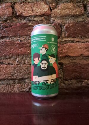 Hop Hooligans X Folkingebrew X Baxbier X Maktoob - Army of four NEIPA, 8% (500ml)