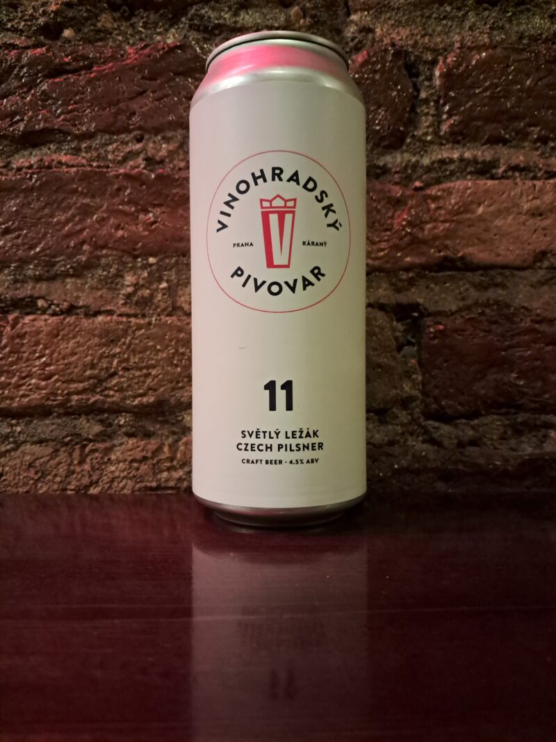 Vinohradsky - Vinohradská 11 Czech Pilsner, 4.5% (500ml)