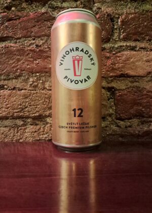 Vinohradsky - Vinohradská 12 Czech Pilsner, 4.8% (500ml)