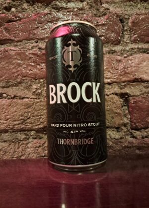 Thornbridge - Brock Nitro Stout, 4.1% (500ml)