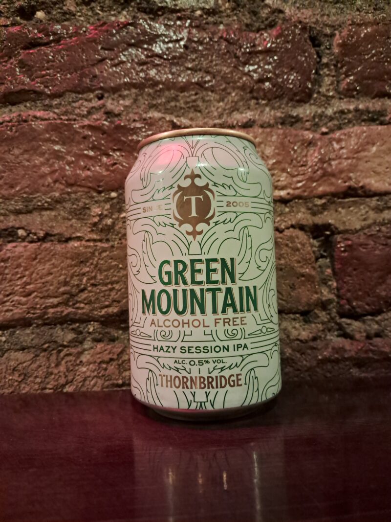 Thornbridge - Green Mountain Alc. Free Session IPA, 0.5% (330ml)
