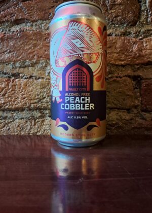 Vault City - Peach Cobbler Alc. Free Sour, 0.5% (440ml)